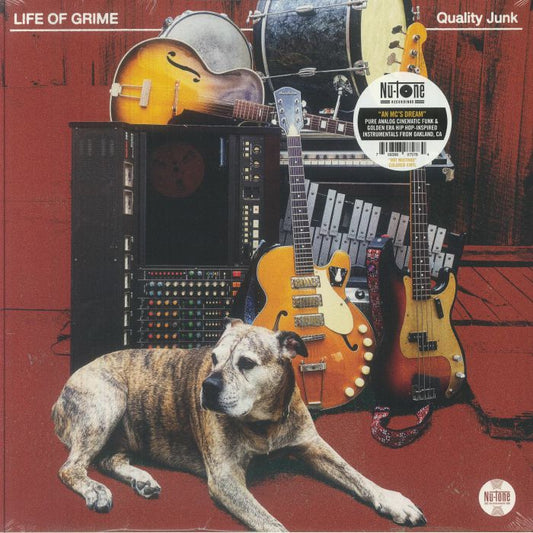 Quality Junk - Limited Edition Hot Mustard Vinyl LP vinyl record cover