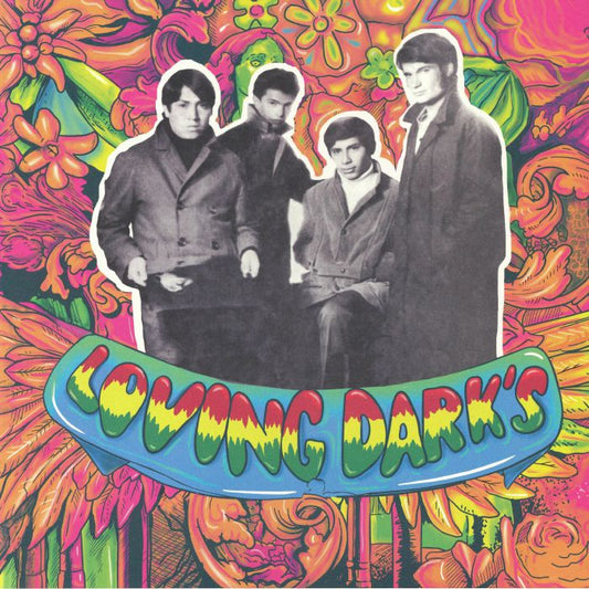 Los Amantes Oscuros - Vinyl LP vinyl record cover