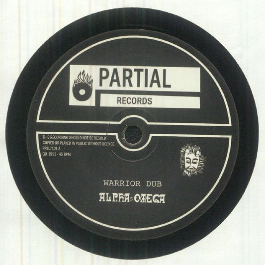 Warrior Dub - Vinyl Single vinyl record cover
