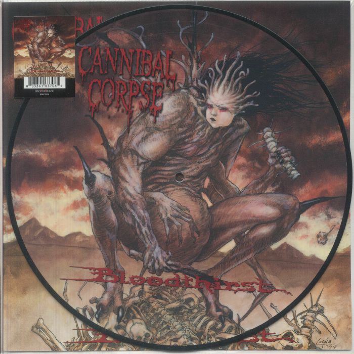 Bloodthirst - Picture Disc Vinyl LP vinyl record cover