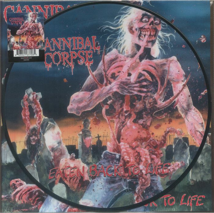 Eaten Back To Life - Picture Disc Vinyl LP vinyl record cover