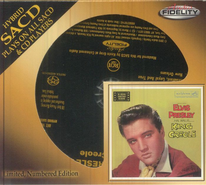 King Creole - Limited Numbered Remastered Mono SACD CD cover
