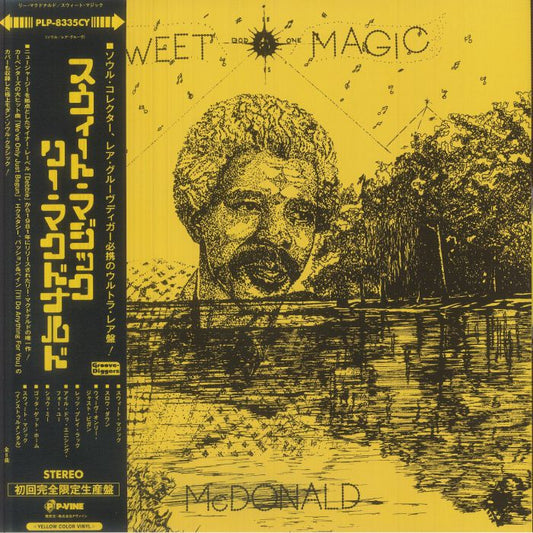 Sweet Magic - Limited Edition Yellow Vinyl LP vinyl record cover