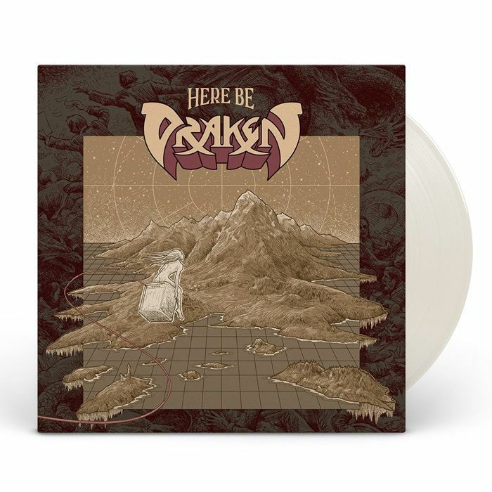Here Be Draken - Limited Edition Cream White Vinyl LP vinyl record cover
