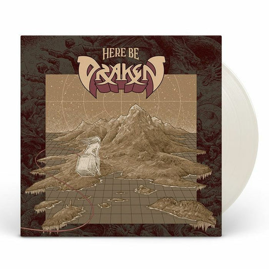 Here Be Draken - Limited Edition Cream White Vinyl LP vinyl record cover
