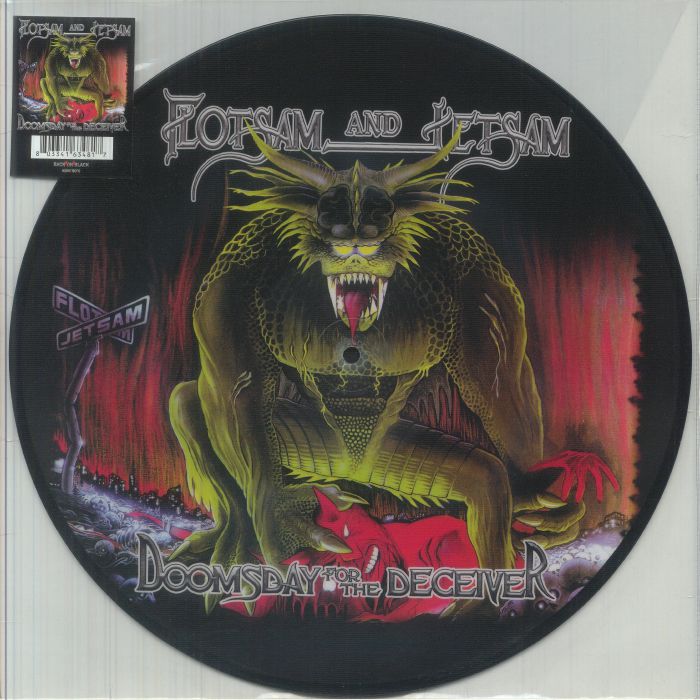 Doomsday For The Deceiver - Picture Disc Vinyl LP vinyl record cover