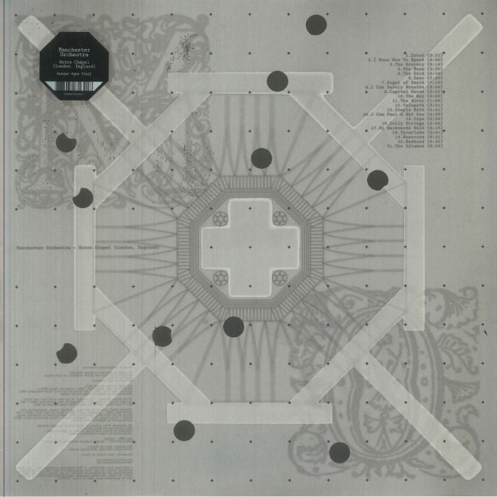 Union Chapel (London, England) - Aqua Blue 2xLP vinyl record cover