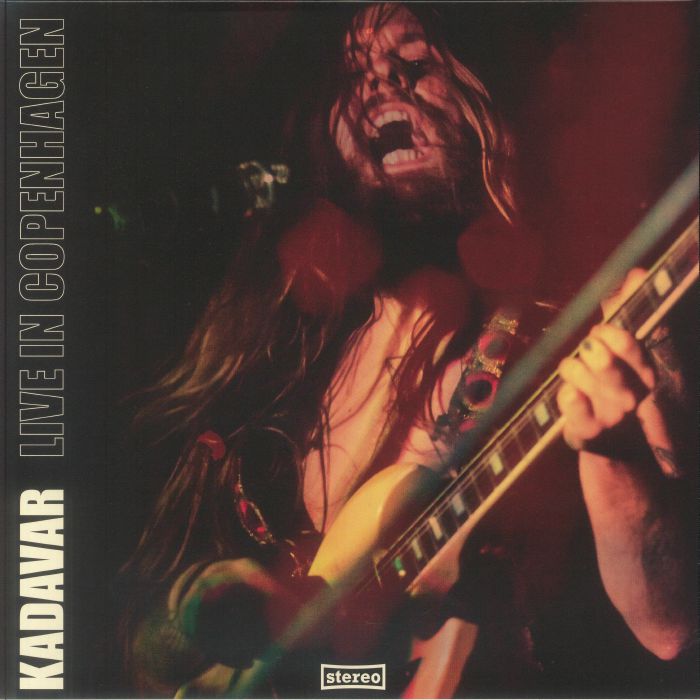 Live In Copenhagen - Black Clear & Red Vinyl 2xLP vinyl record cover