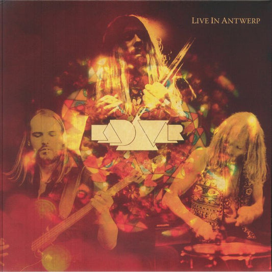 Live In Antwerp - Blue & Red Splattered Vinyl 2xLP vinyl record cover