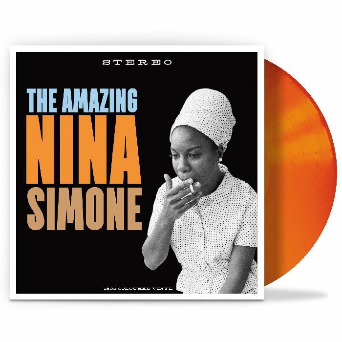 The Amazing Nina Simone - Orange Vinyl LP vinyl record cover