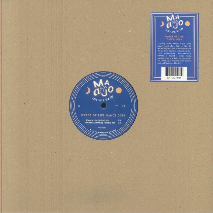 Water Of Life Dance Dubs - Vinyl EP vinyl record cover
