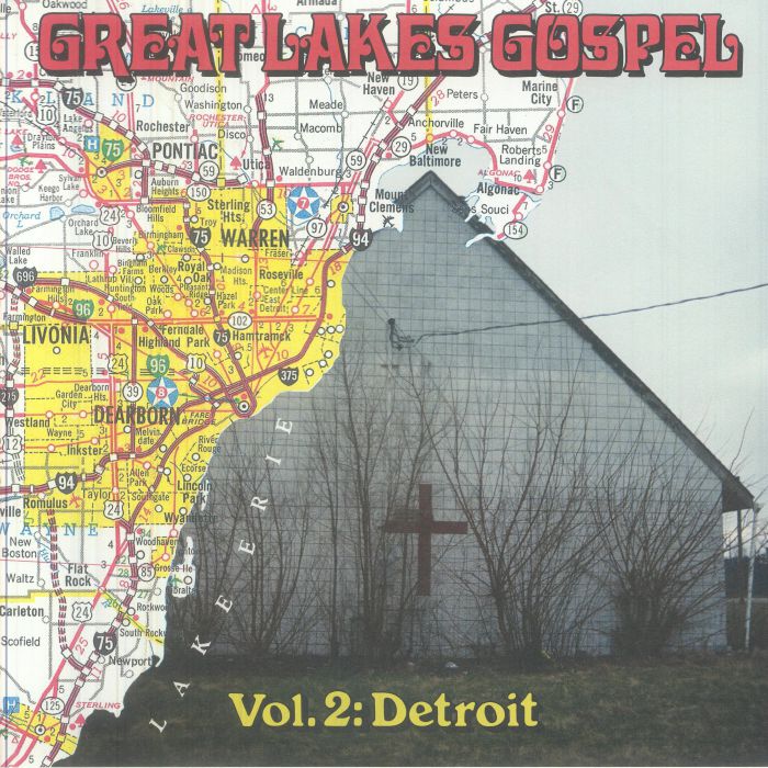 Great Lakes Gospel: Detroit - Fire Vinyl LP vinyl record cover