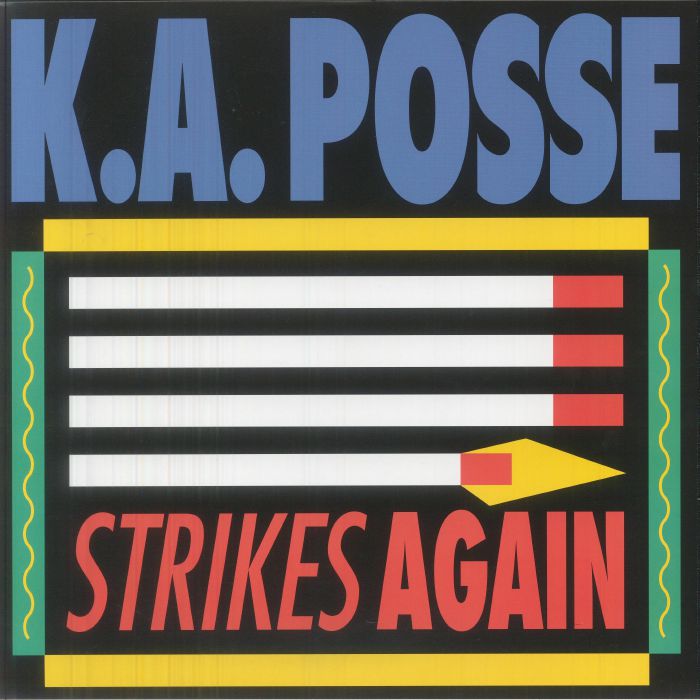 Strikes Again - Vinyl EP vinyl record cover