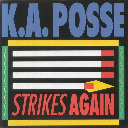 Strikes Again - Vinyl EP vinyl record cover