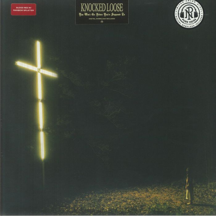 You Won't Go Before You're Supposed To - Limited Edition Red & Rainbow Vinyl LP vinyl record cover