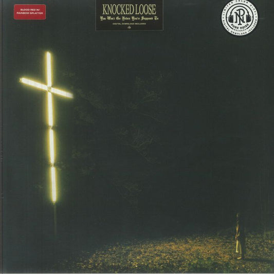 You Won't Go Before You're Supposed To - Limited Edition Red & Rainbow Vinyl LP vinyl record cover