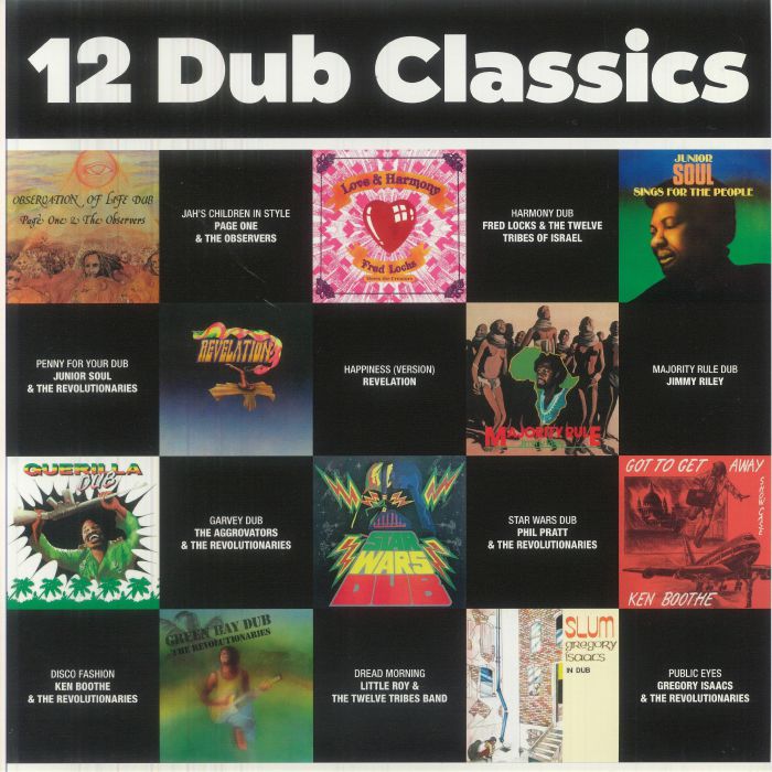 12 Dub Classics - 180 Gram Vinyl LP vinyl record cover