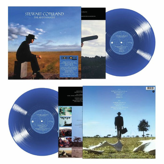 The Rhythmatist - 40th Anniversary Translucent Blue Vinyl LP vinyl record cover