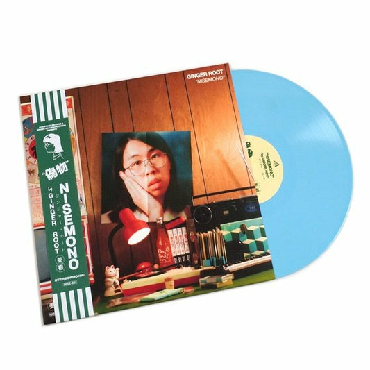 Nisemono - Limited Edition Sky Blue Vinyl LP vinyl record cover