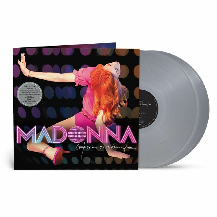 Confessions On A Dance Floor - Limited Edition Silver 2xLP vinyl record cover