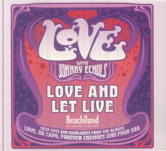 Love & Let Live: Live At The Beachland Ballroom & Tavern Cleveland Ohio April 30th 2025 - CD CD cover
