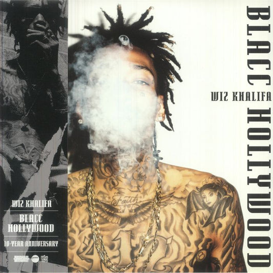 Blacc Hollywood - 10th Anniversary Ghostly Blacc Ice 2xLP vinyl record cover