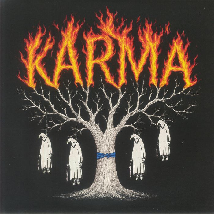 Karma 4 - Cloudy Fire Vinyl LP vinyl record cover