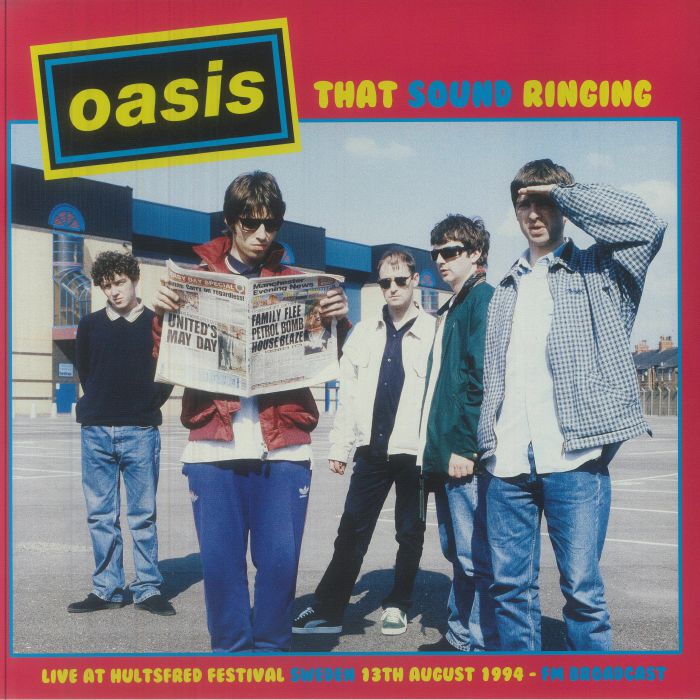 The Sound Ringing: Live At Hultsfred Festival Sweden 13th August 1994 - Yellow Vinyl LP vinyl record cover