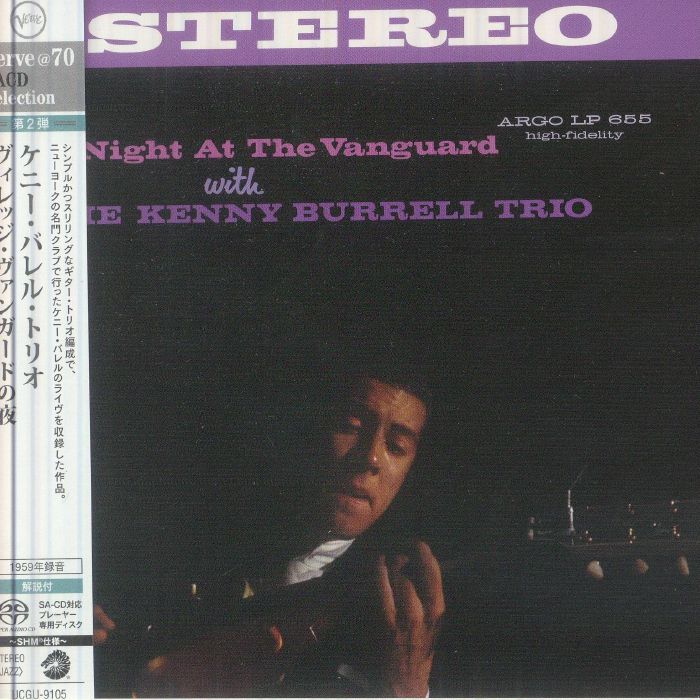 A Night At The Vanguard - Japanese Edition SACD CD cover