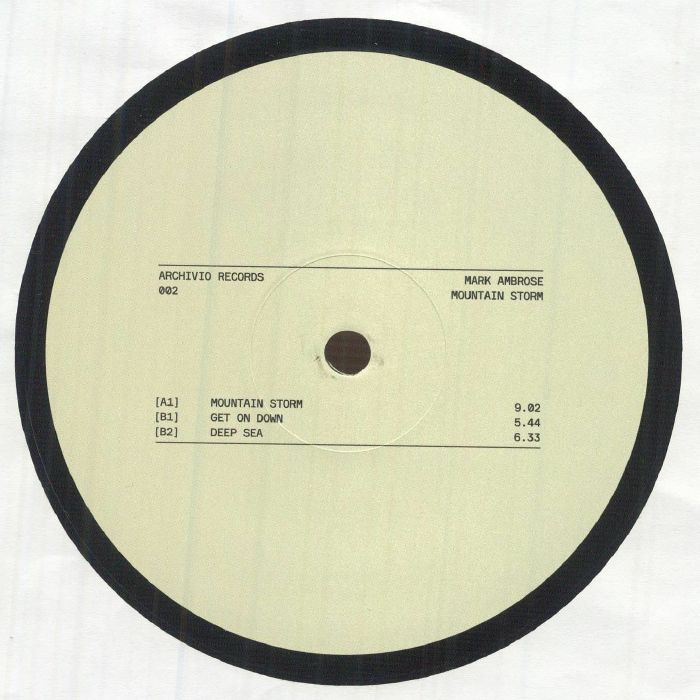 Mountain Storm - Vinyl EP vinyl record cover