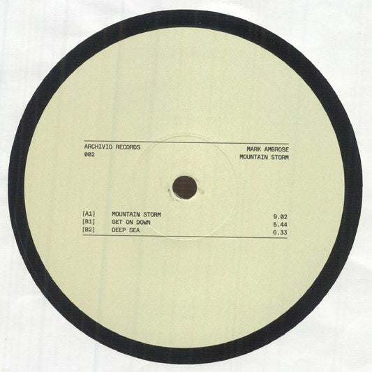 Mountain Storm - Vinyl EP vinyl record cover