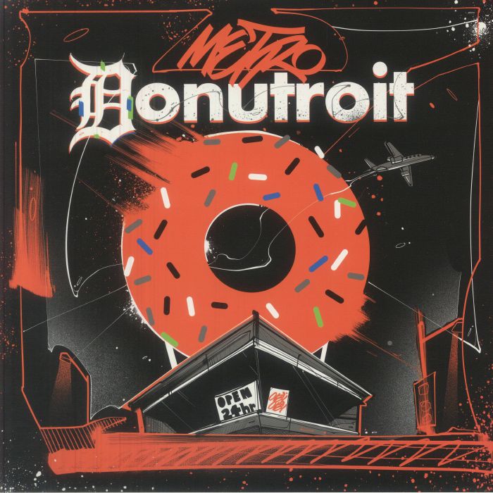 Donutroit - 2xLP vinyl record cover