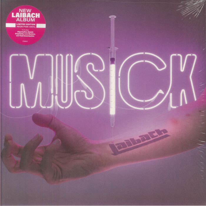 Musick - Limited Edition Neon Pink Vinyl LP vinyl record cover