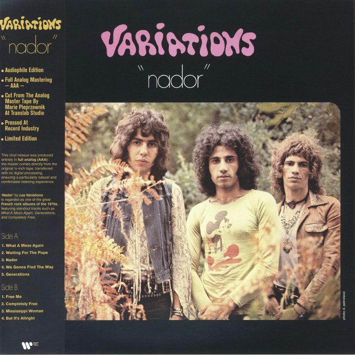 Nador - RSD 2026 Limited Edition Vinyl LP vinyl record cover