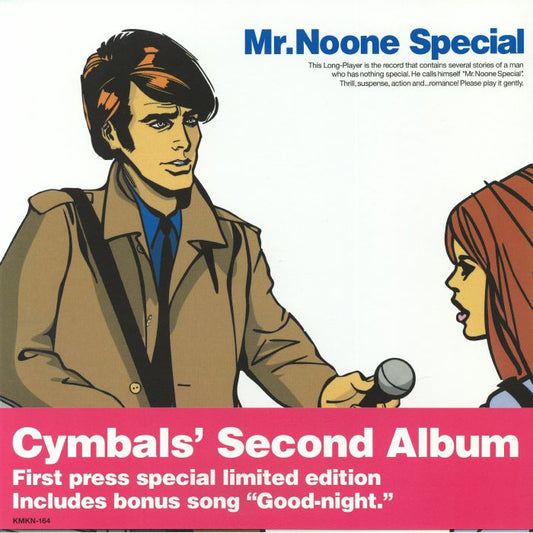 Mr Noone Special - Clear Sky Blue Vinyl LP vinyl record cover