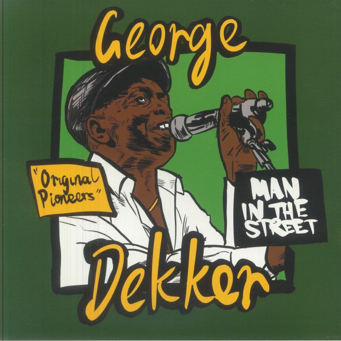 Man In The Street - Vinyl LP vinyl record cover