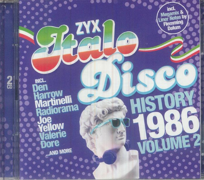 ZYX Italo Disco History: 1986 Vol 2 - 2CD CD cover