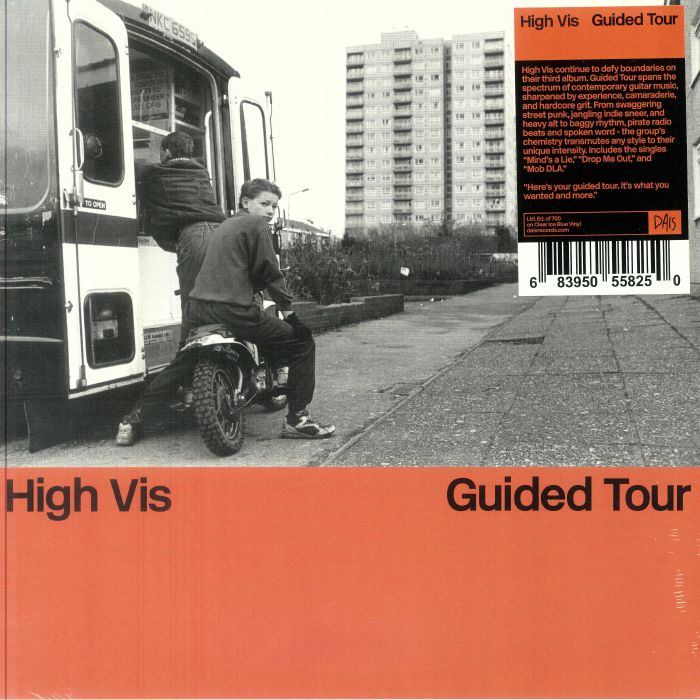 Guided Tour - Limited Edition Ice Blue Vinyl LP vinyl record cover