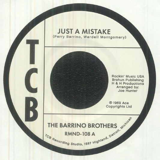 Just A Mistake - Vinyl Single vinyl record cover