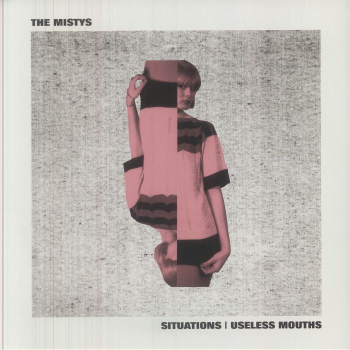 Situations / Useless Mouths - Pink & Grey Haze Vinyl LP vinyl record cover