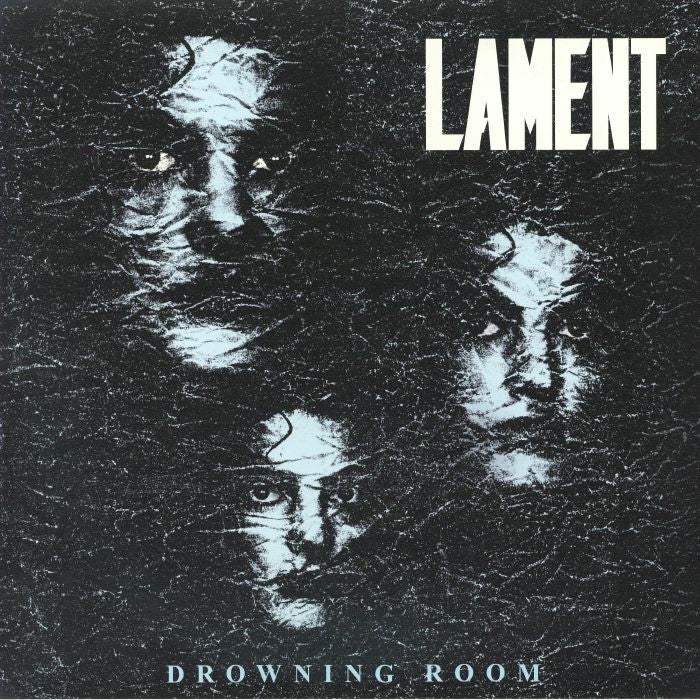 Drowning Room - Clear Blue & Black Splattered Vinyl LP vinyl record cover