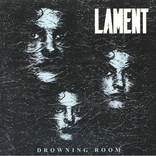 Drowning Room - Clear Blue & Black Splattered Vinyl LP vinyl record cover