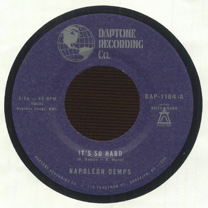 It's So Hard - Vinyl Single vinyl record cover