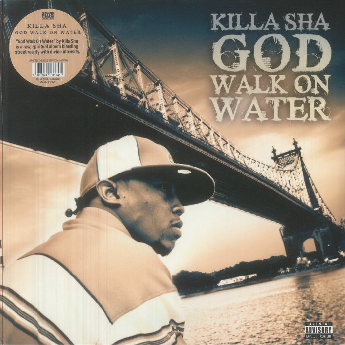 God Walk On Water - Limited Edition Rose Marbled 2xLP vinyl record cover