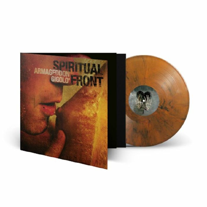 Armageddon Gigolo - Limited Edition Orange Marbled Vinyl LP vinyl record cover