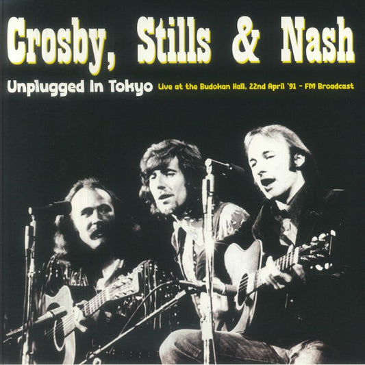 Unplugged In Tokyo: Live At The Budokan Hall 22nd April '91 - Vinyl LP vinyl record cover