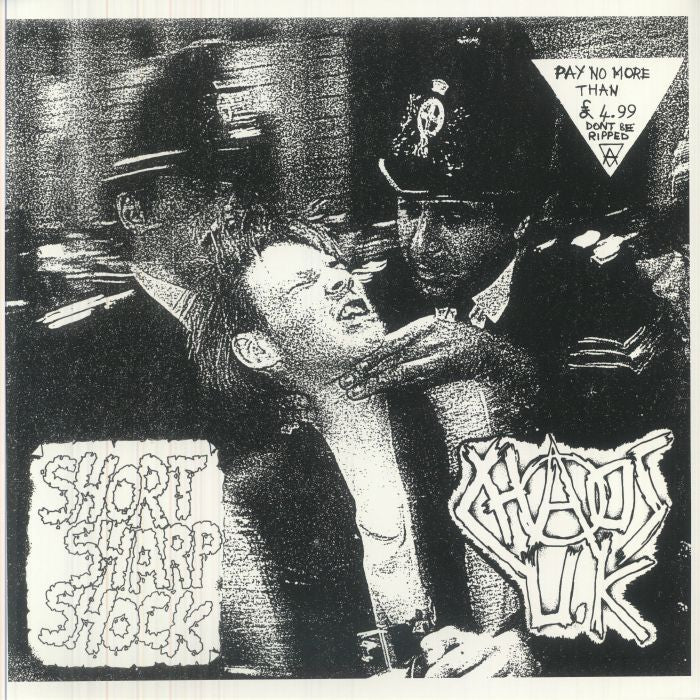 Short Sharp Shock - Limited Edition Clear Vinyl LP vinyl record cover