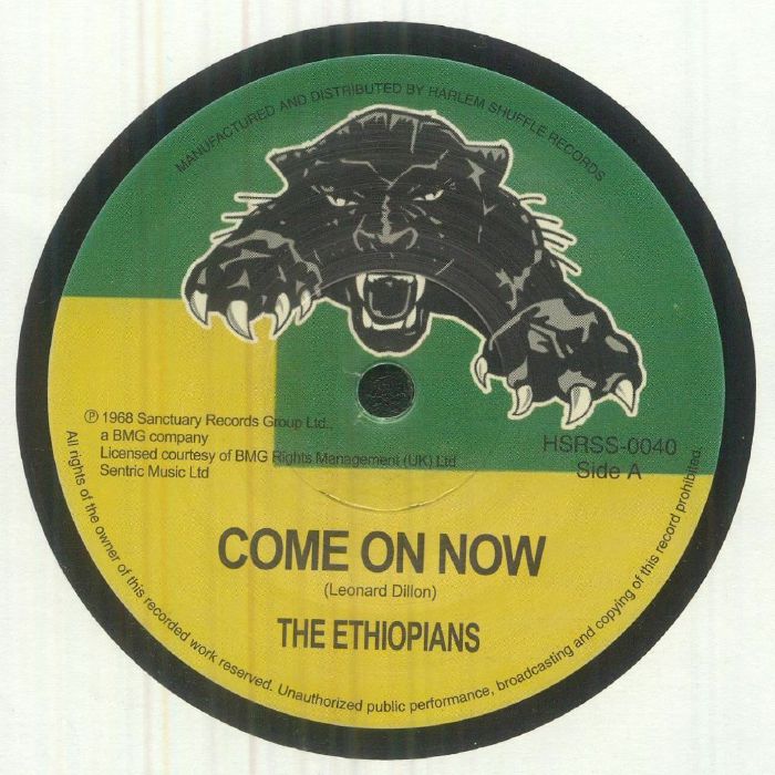 Come On Now - Vinyl Single vinyl record cover
