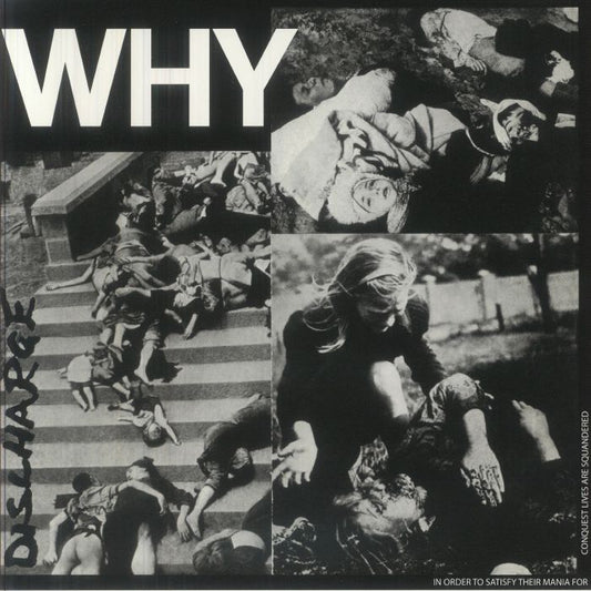 Why - Reissue Limited Edition Crystal Clear Vinyl LP vinyl record cover