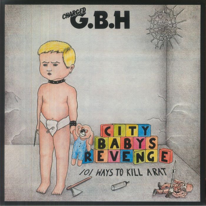 City Babys Revenge - Limited Clear Vinyl LP vinyl record cover